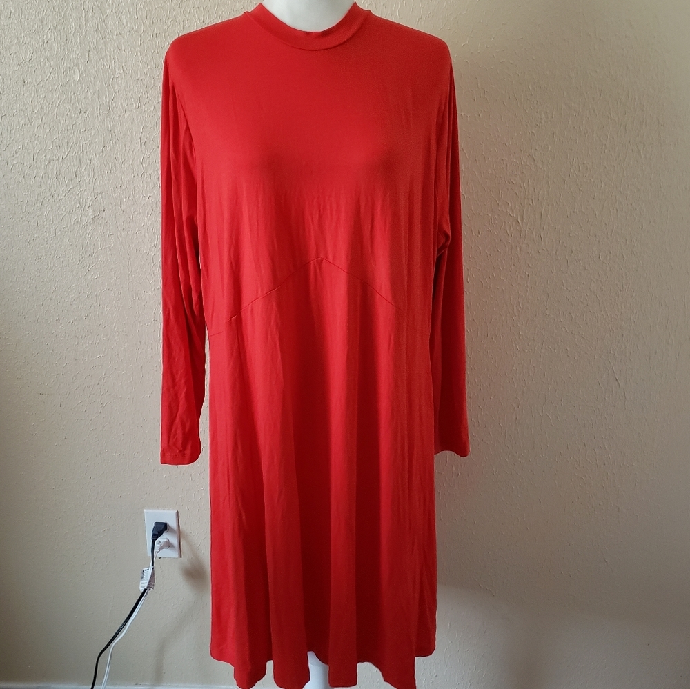 ASOS Long Sleeve Skater Dress Size 20 New